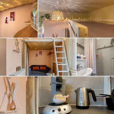 Le Petit Nid Etoile - Gare, Jardin Botanique, Wifi Lejlighed